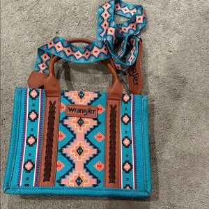 Wrangler Vibrant Patterned Tote Bag
